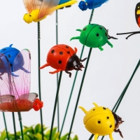 Набор штекеров "Летние друзья" в наборе 5/5/5 шт, 9/4/2,5см