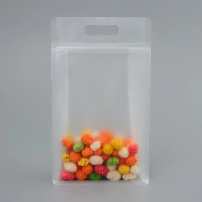 Пакет дой пак прозрачный с вырубной ручкой,14 х 24 см,100 мкм