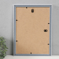 Фоторамка пластик "МИРАМ" 21х29,7 см, (A4) 641801 белый