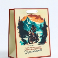 Пакет подарочный вертикальный &laquo;Возможность&raquo;, MS 18 х 23 х10 см