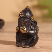 Сувенир бронза "Ганеша" 5х5х8 см