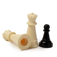 Шахматы 26 х 26 см, король h-4.6 см, d-1.9 см, доска и фигуры пластик