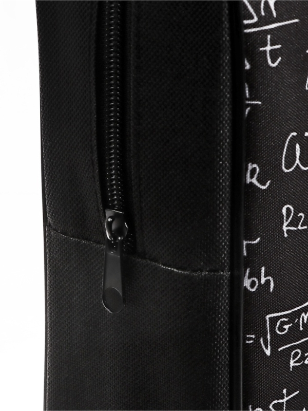 Папка с ручками текстильная А4, 360&times;245&times;70 мм, Calligrata Top &laquo;Гений&raquo;