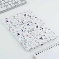 Ежедневник в твердой обложке А5, 80 листов "Паттерн"