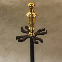 Каминный набор, сталь, алюминий 40 см