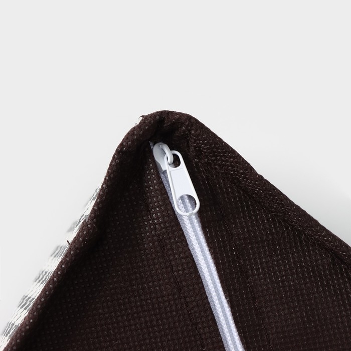 Органайзер для хранения белья Доляна &laquo;Вилли&raquo;, 12 ячеек, 27&times;20&times;10 см, коричневый