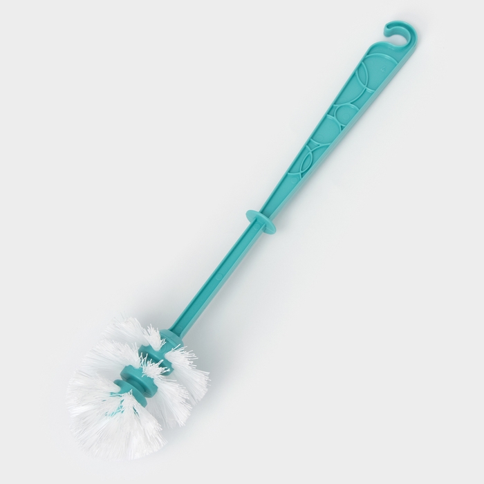 Ёршик для унитаза Disco, 6.5&times;6.5&times;33.5 см, цвет МИКС