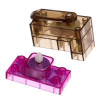 Конструктор блочный-электронный &laquo;Электронный лабиринт&raquo;, 72 схемы, 34 детали