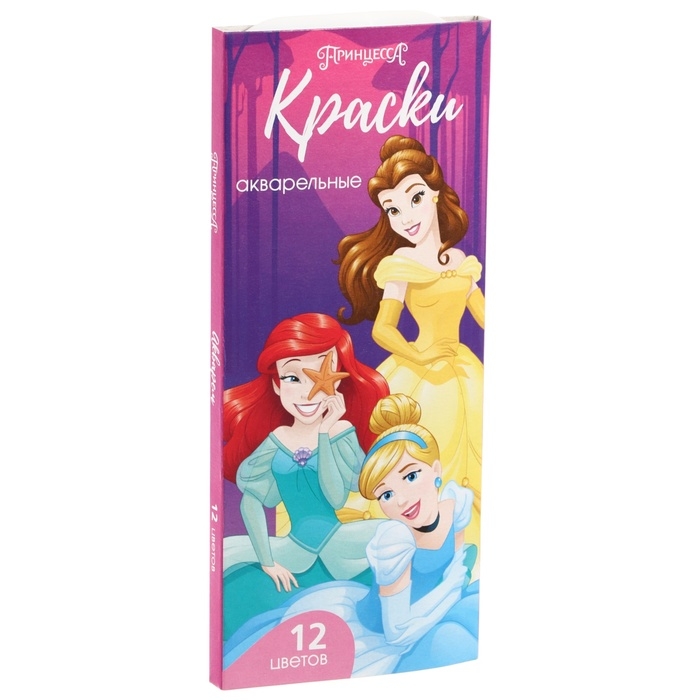 Акварель медовая &laquo;Человек-паук&raquo;, 12 цветов, в картонной коробке, без кисти