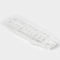 Полка угловая &laquo;Трансформер&raquo;, 25&times;18&times;58 см, цвет белый