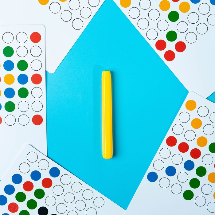 Планшет-мозаика магнитный для рисования &laquo;Пуговки&raquo;, 49 ячеек