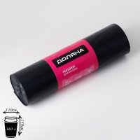 Мешки для мусора Доляна Extra Large, 360 л, 110&times;140 см, 60 мкм, ПВД, 10 шт, цвет чёрный