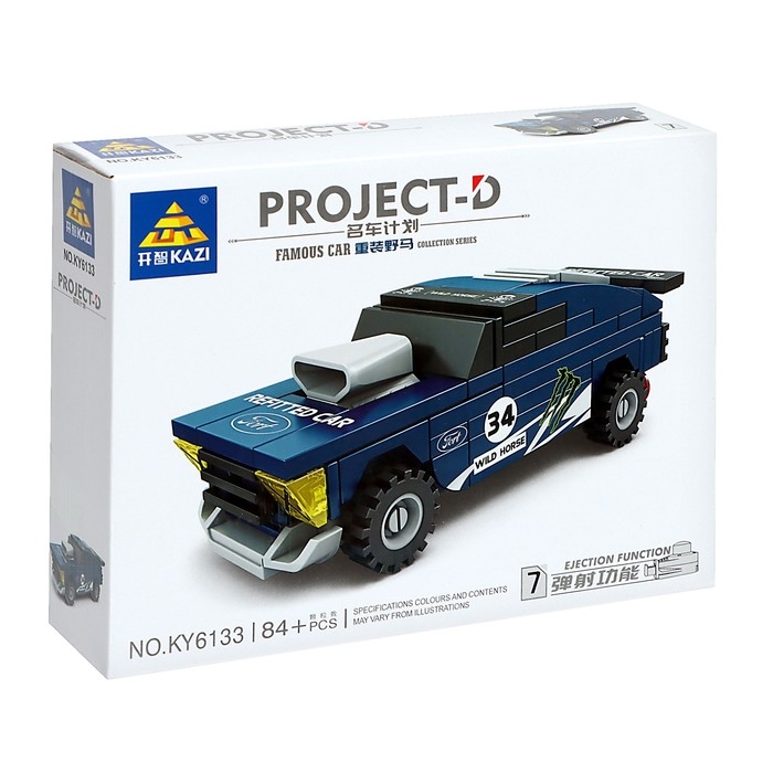 Конструктор Гонка &laquo;Мощные моторы&raquo;, 8 видов, МИКС