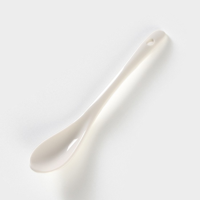 Сахарница фарфоровая с ложкой Доляна &laquo;Млечный путь&raquo;, 330 мл, цвет бирюзовый