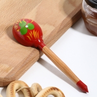 Ложка деревянная &laquo;Красная&raquo;, чайная, хохлома