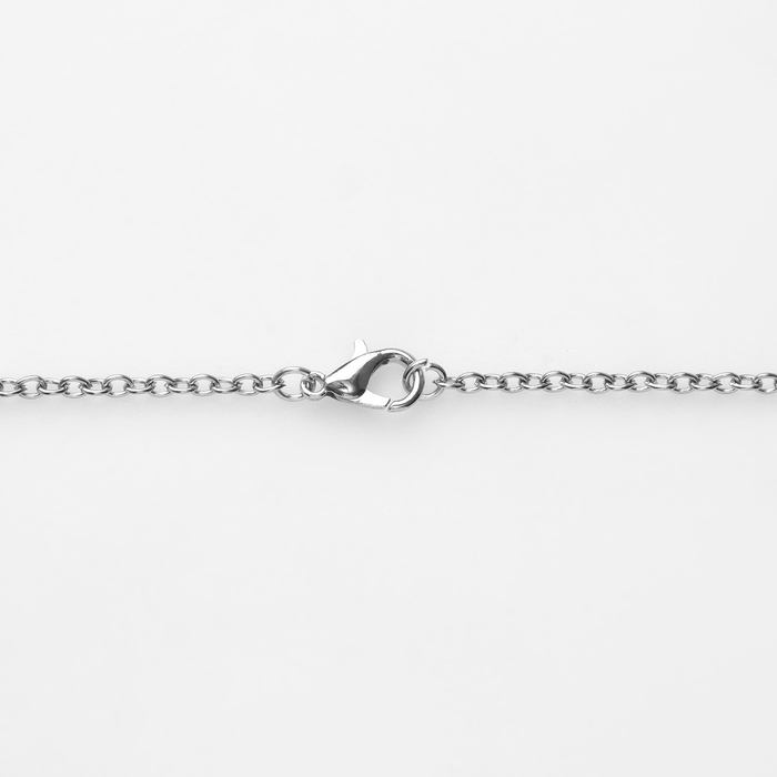 Новый год! Кулон &laquo;Новогодний&raquo; снежинка, цвет бело-голубой в серебре