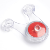 Фонарь велосипедный задний "Мастер К", 1 диод, 3 режима, CR2032, красный