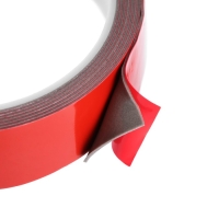 Клейкая лента TORSO, двусторонняя, усиленная, вспененная, 22 мм &times; 2 м