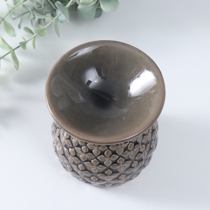 Аромалампа керамика Аромалампа керамика "Геометрические узоры" МИКС 9х9,5х11 см