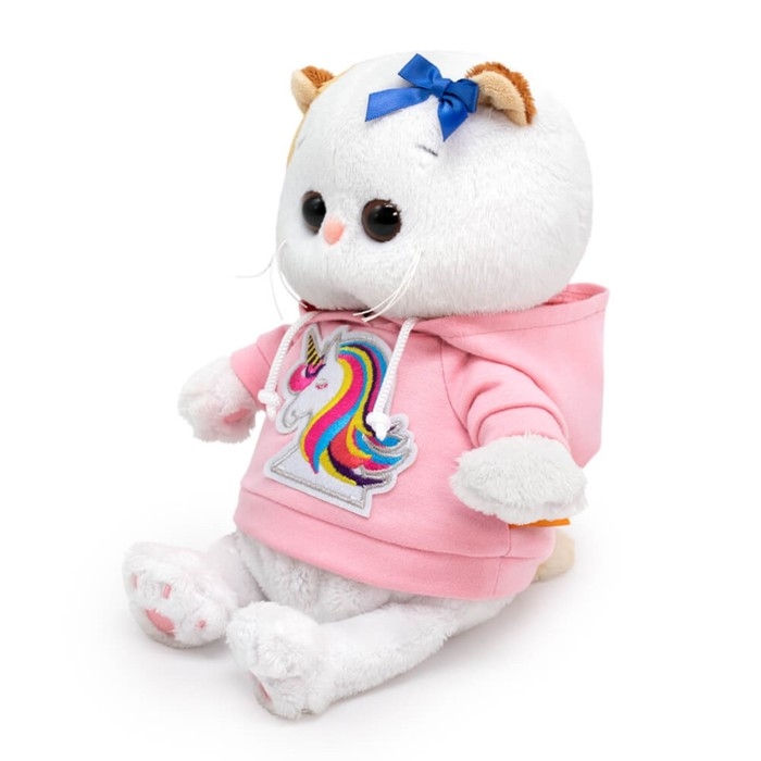 Мягкая игрушка &laquo;Ли-Ли BABY&raquo;, в худи с единорогом, 20 см