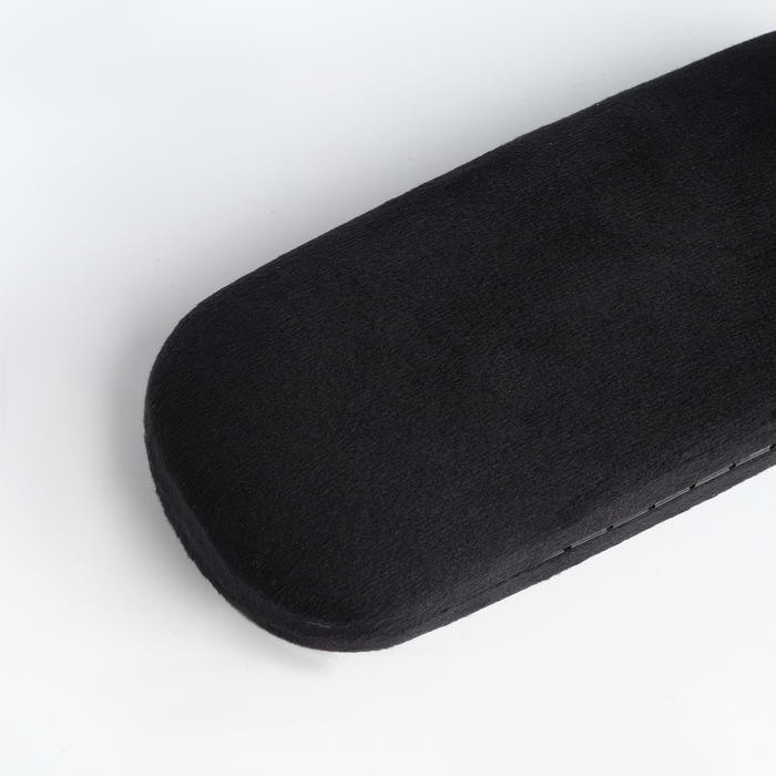 Футляр для очков на хлопушке, длина 16 см, цвет чёрный