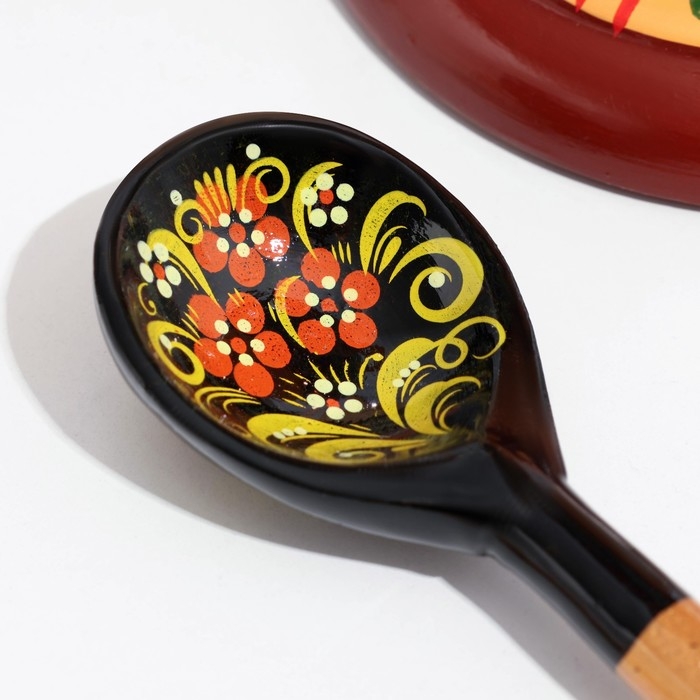 Ложка &laquo;Чернушка&raquo;, 14,7&times;3,5 см, микс