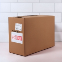 Органайзер для хранения, с ручками, 2 секции, 31 &times; 20 &times; 29 см, цвет чёрный/серебристый