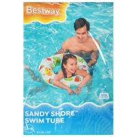 Круг надувной для плавания &laquo;Тропики&raquo;, d=61 см, от 3-6 лет, цвет МИКС, 36014 Bestway