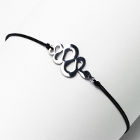 Браслет новогодний &laquo;Волшебство вокруг нас&raquo;, На Новый год, змейка, 6,8 х 7,5 см