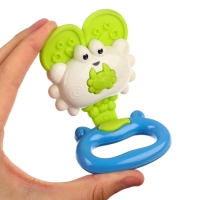 Набор погремушек &laquo;Радость малыша&raquo;, с эластичными деталями, 3 шт, цвет МИКС, Крошка Я