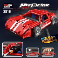 Конструктор Техно &laquo;Красная молния&raquo;, инерционный механизм, 814 деталей