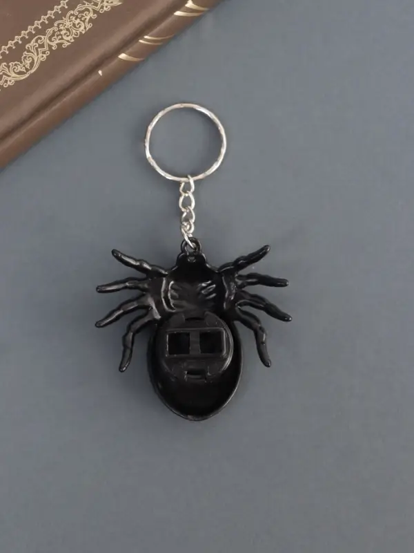 Брелок пластик ветерок "Паук" 4,7х5,5х1,5 см