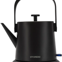 Чайник HYK-S2042 0.6л. 1000Вт черный (металл)