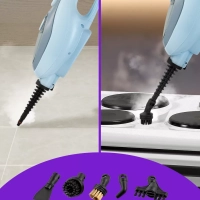 Паровая швабра с насадками КТ-1044 - 1500 Вт - 350 мл