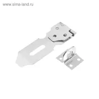 Накладка с проушиной для навесного замка, 95 мм, нержавеющая сталь