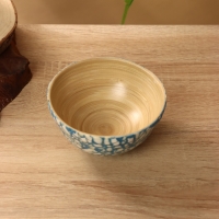 Миска 12х12х6 см, бамбук