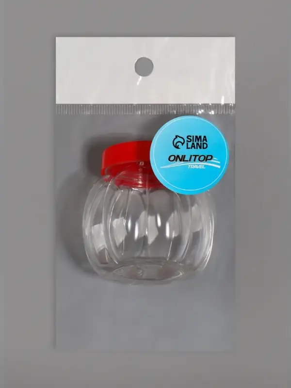 Баночка для хранения &laquo;Тыква&raquo;, 60 мл, МИКС