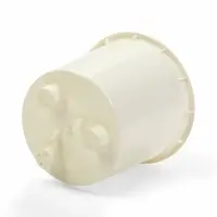 Кашпо со вставкой 2,3 л d15,7 см h15,2см "Desert" пластик белый