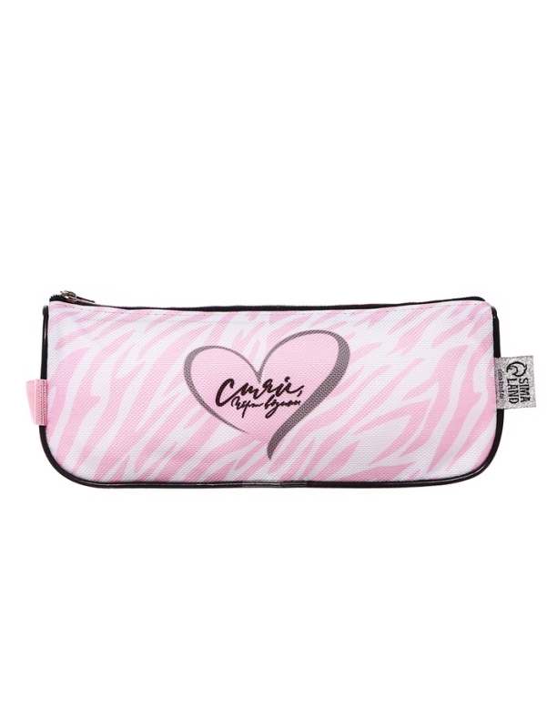 Пенал мягкий 1 отд. Объем 100*200*45 с ручкой  МИКС