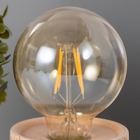 Светильник "Цилиндр" малые сердца LED 2хАА 8,5х8,5х17см