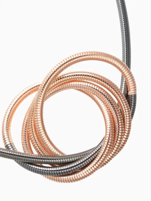 Браслет металл &laquo;Обруч&raquo; трансформируется в кулон, разноцветный