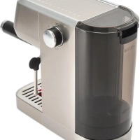 Кофеварка рожковая HEM-9990 серебристый