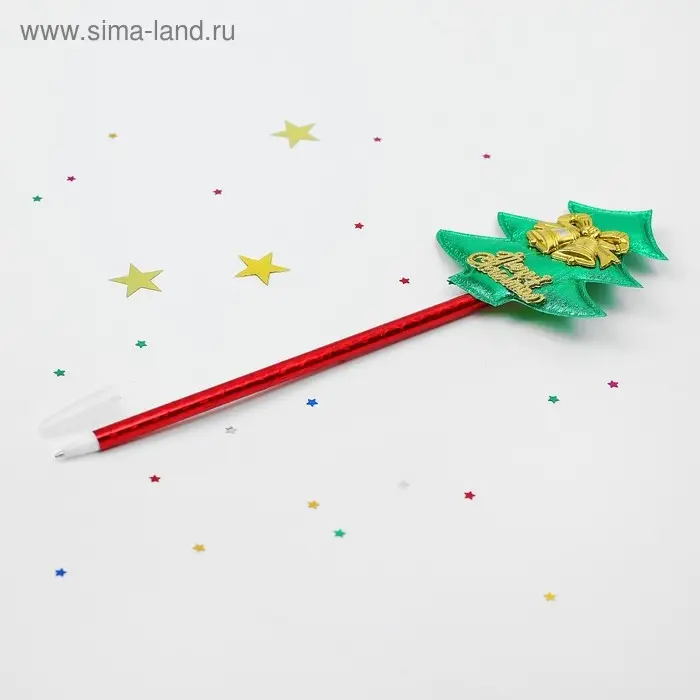 Ручка &laquo;Ёлочка&raquo;, с колокольчиками
