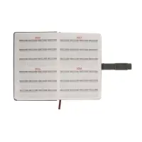 Ежедневник недатированный формат А5, с хлястиком, 112л, линия, пвх, Зеленый