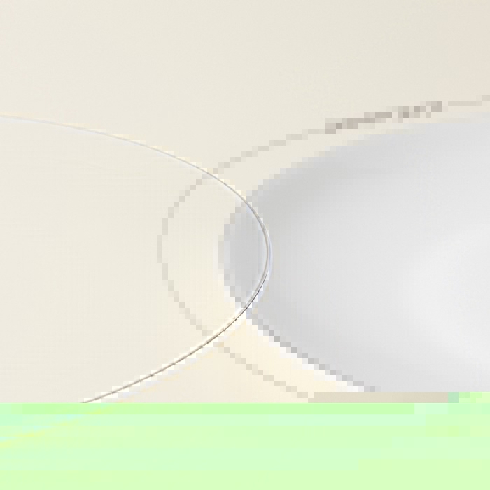 Тарелки SL Home &laquo;Каскарон&raquo;, d=27 см, набор 2 шт, костяной фарфор, белые