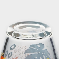 Стакан низкий стеклянный &laquo;Тропики&raquo;, 250 мл, МИКС