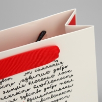 Пакет подарочный ламинированный горизонтальный, упаковка, &laquo;Чувства&raquo;, S 15 х 12 х 5.5 см