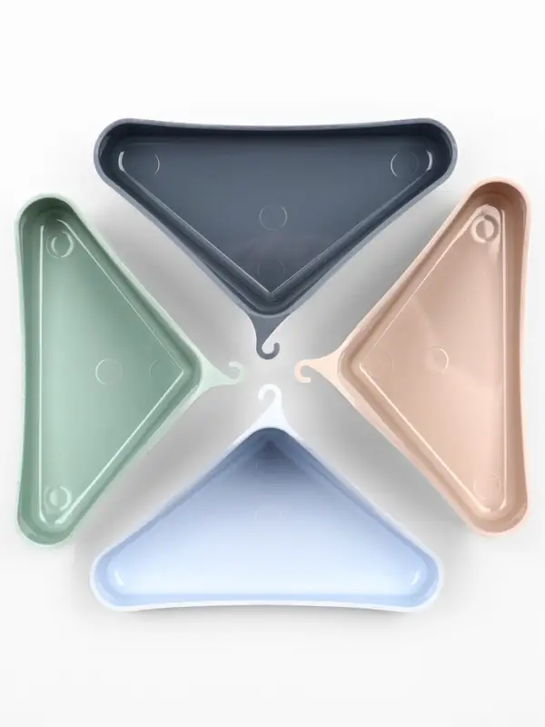 Туалет угловой для грызунов 16 х 9 х 8,5 см, микс цветов