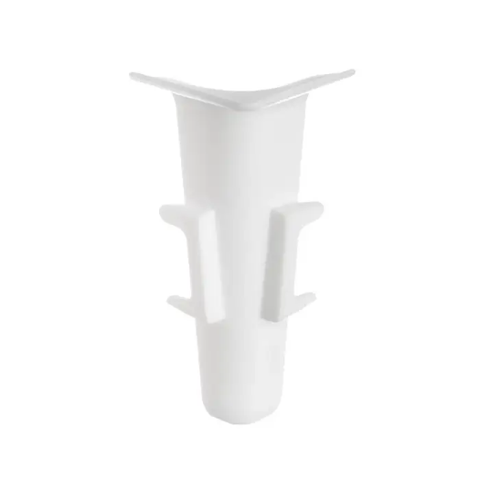 Угол внутренний для плинтуса &laquo;Деконика&raquo;, 70 мм, цвет 001 белый