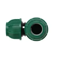 Отвод ПНД ZEIN, 20 мм, цанга